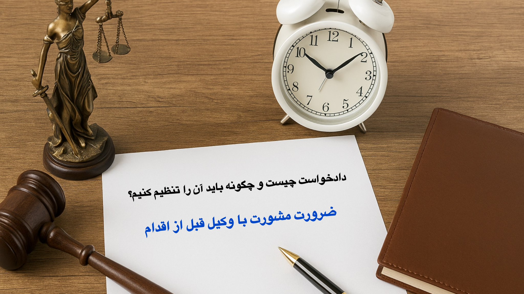 دادخواست چیست و چگونه باید آن را تنظیم کنیم